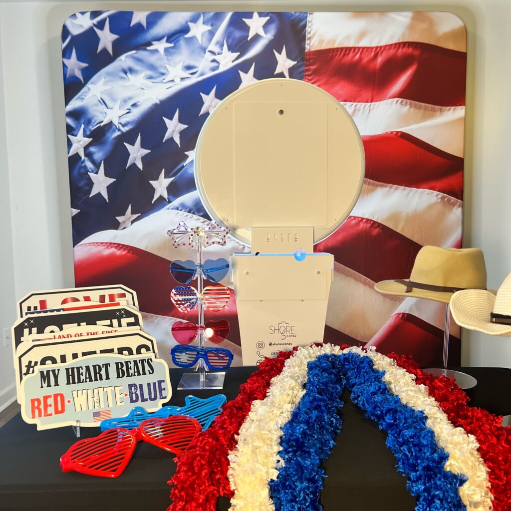 USA Props and Backdrop