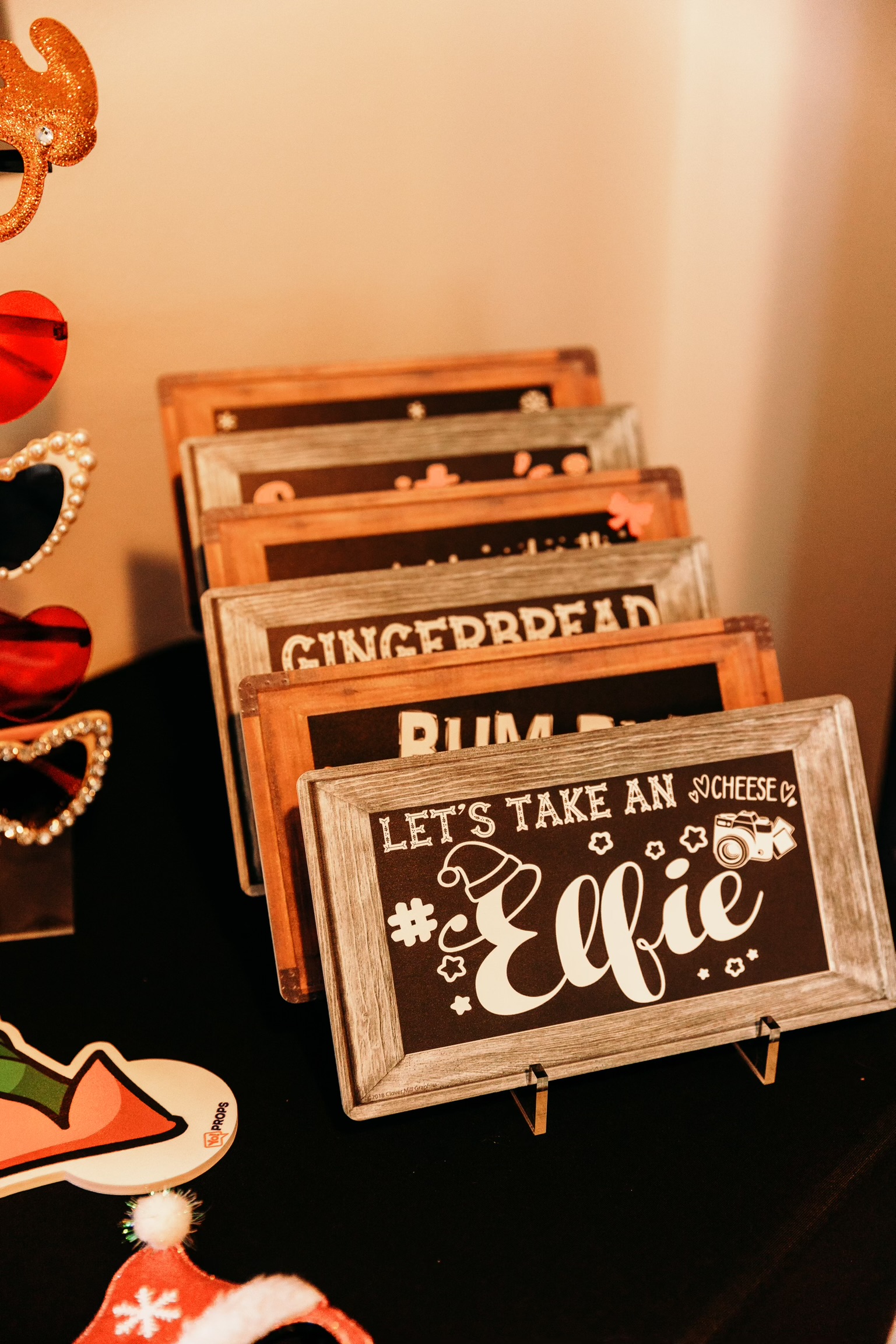 Photo Booth Prop Table Example