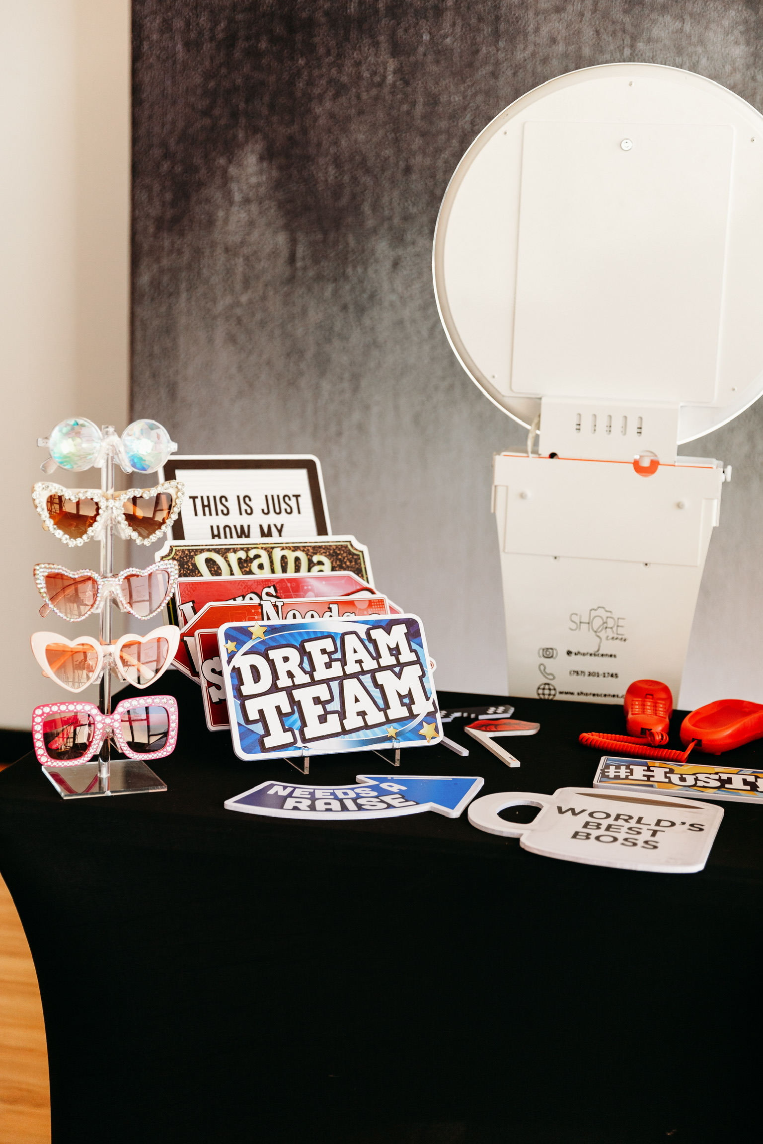 Corporate Event Photo Booth Props