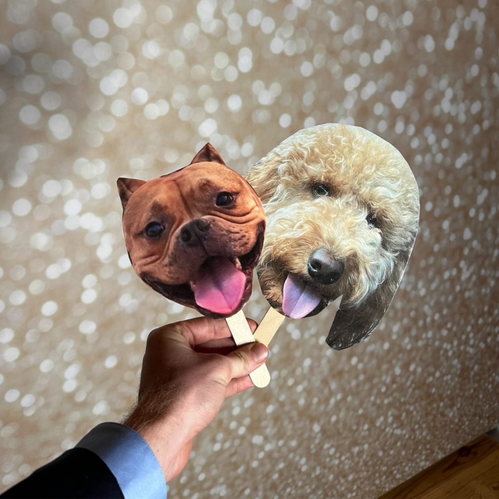 Customized Dog/Pet Photo Booth Props