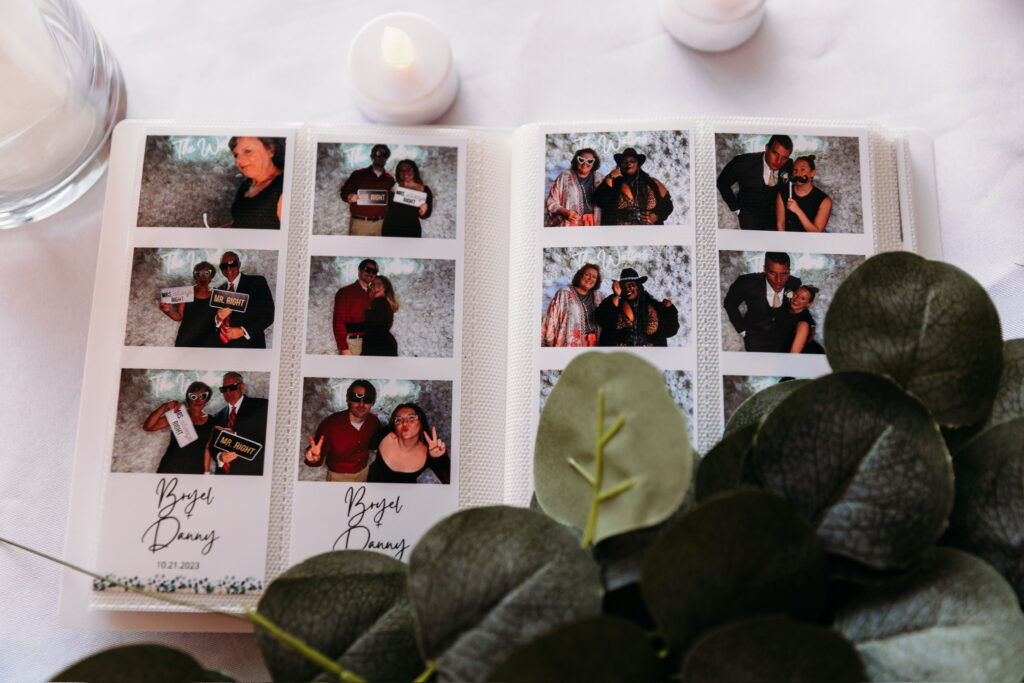 Photo Booth Prints with Photo Album