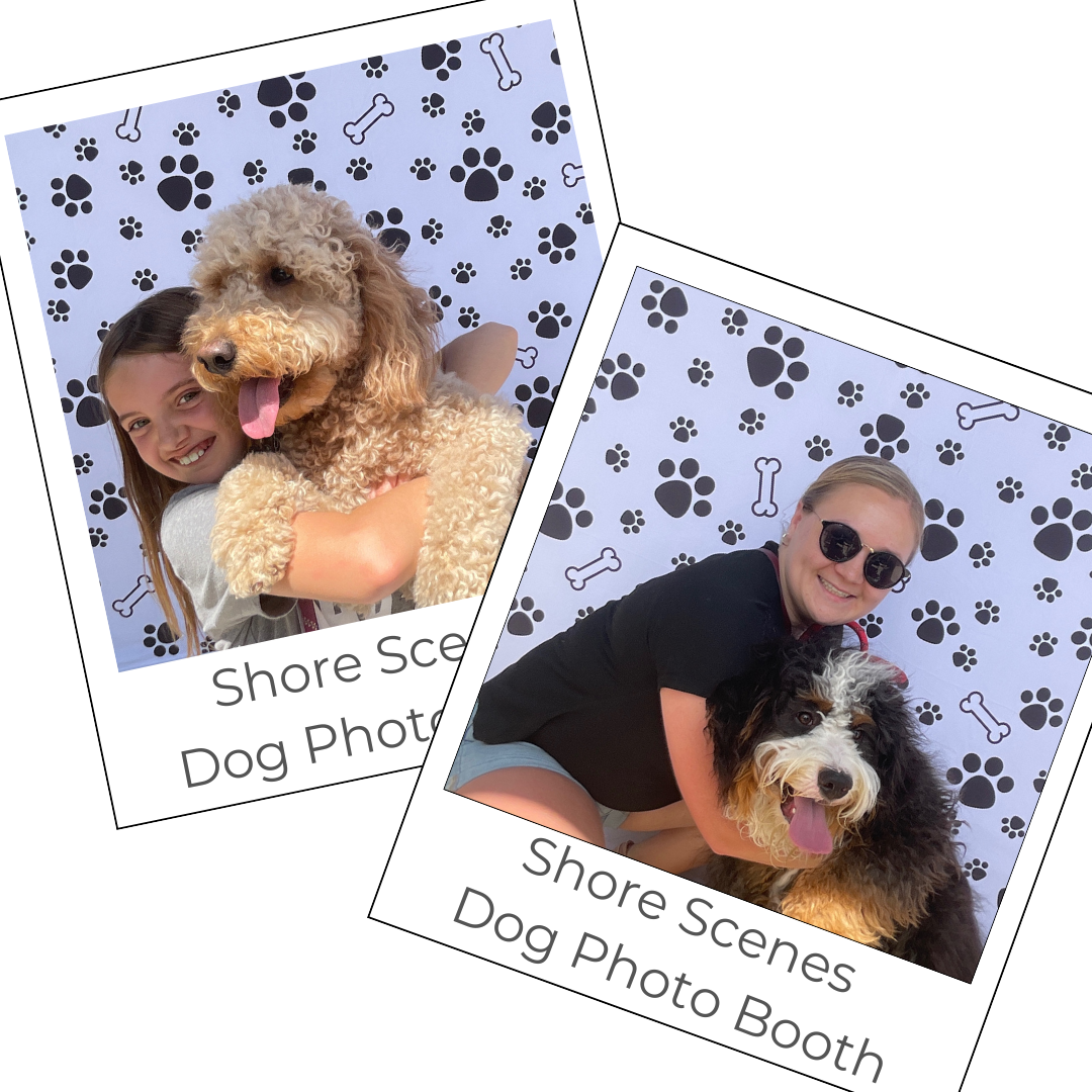 Shore Scenes Dog Photo Booth Polaroid Photos
