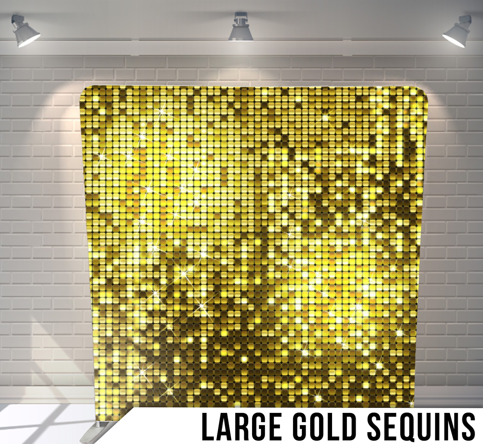 Gold Sequin Backdrop