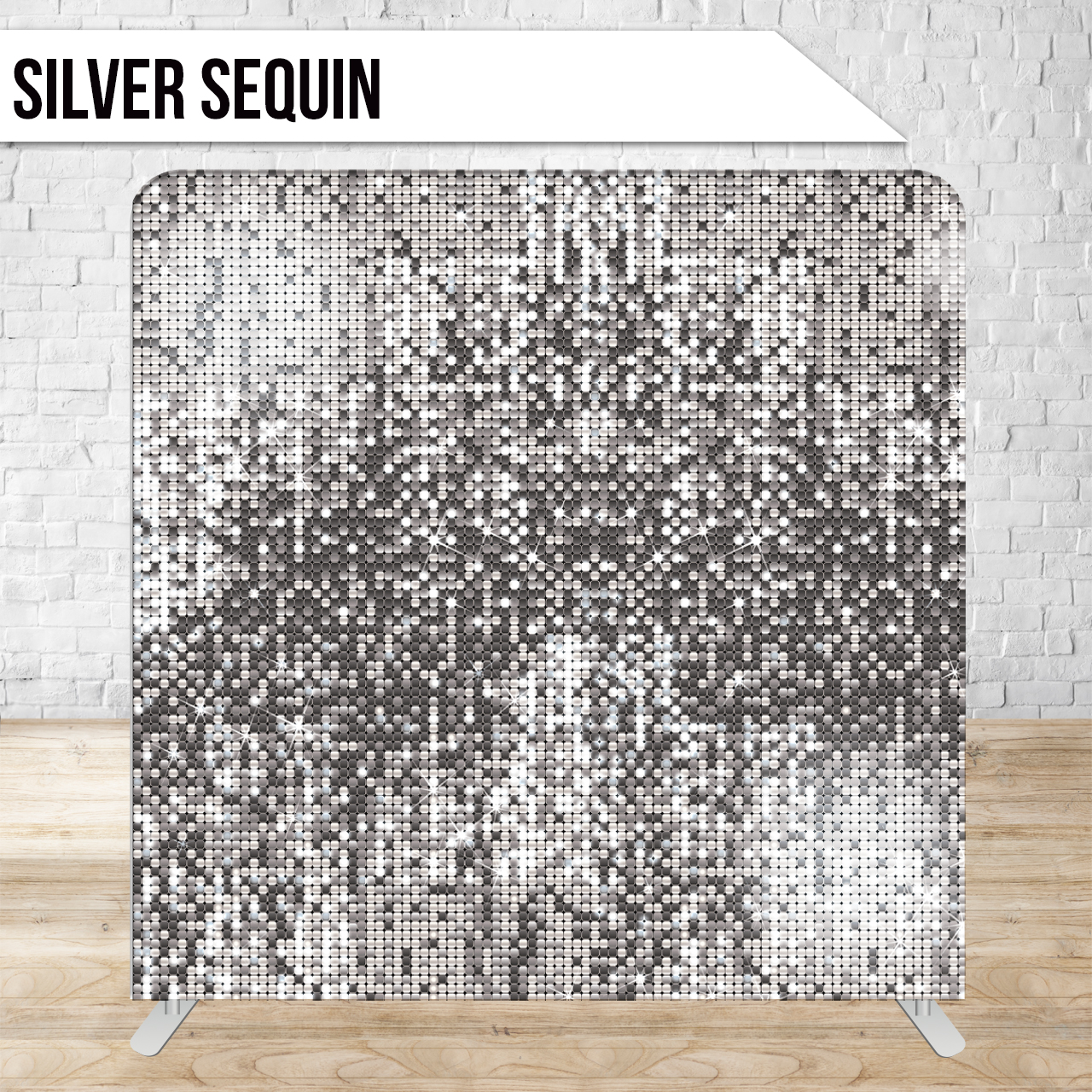 Silver Sequin Backdrop