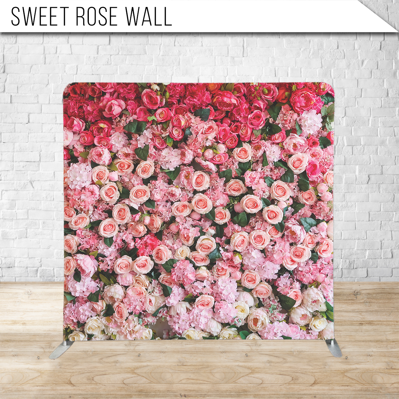 Sweet Rose Wall Backdrop