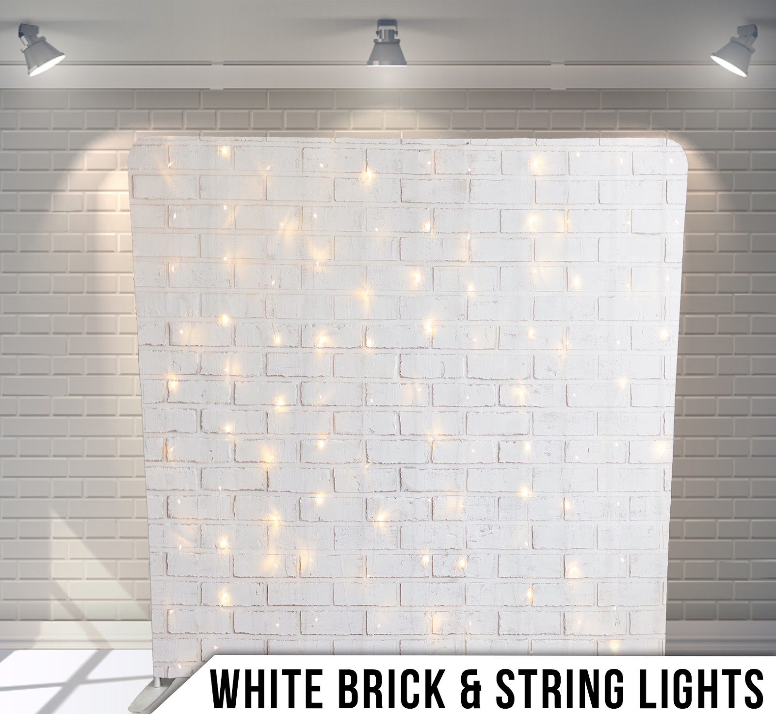 White Brick Backdrop